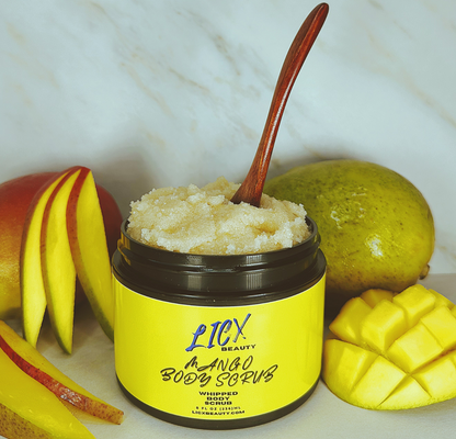 Mango Whipped Body Scrub - LicxBeauty