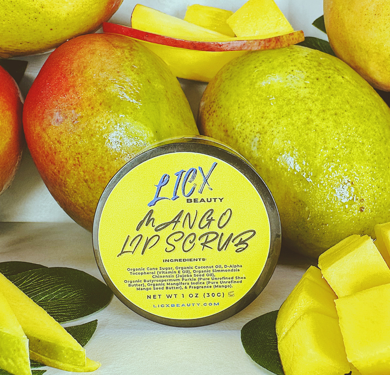 Mango Sugar Lip Scrub - LicxBeauty